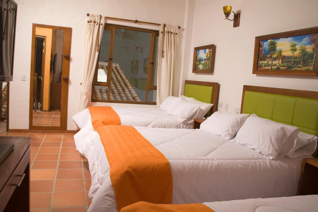 Hotel Villa Alegria Sáchica Habitación foto